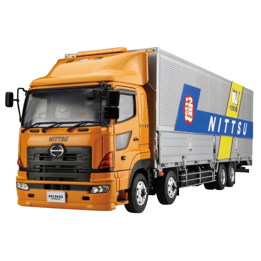 値下げ・アオシマ トラックプラモデル ヘビーフレイト 日野プロフィア 日本通運 青島文化教材社 1/32 ヘビーフレイトシリーズ No.10 日野 プロフィアFW