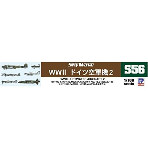 ピットロード 1/700 スカイウェーブシリーズ 第二次世界大戦 ドイツ空軍機2 プラモデル S56｜earth-c｜03