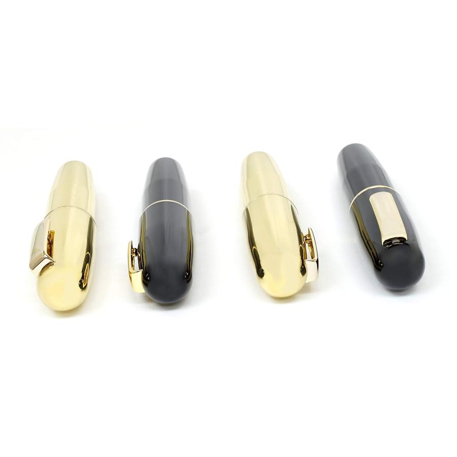 タキザワ 日本製 真鍮玉子型キャップ式ボールペン 1本パック 金 V3-EGG