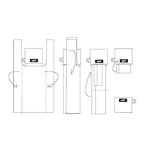 pofba エコバッグ コンパクトサイズ 無地 ポリエステル ネイビー |  | 02