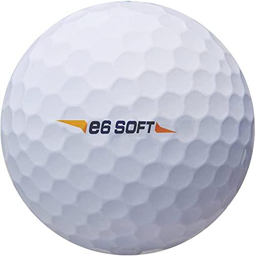 Bridgestone (ブリヂストン) 2021 e6ゴルフボール（1ダース）ホワイト｜earth-c｜04