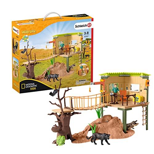シュライヒ(Schleich) ワイルドライフ ジャングルベースキャンプ 42507 