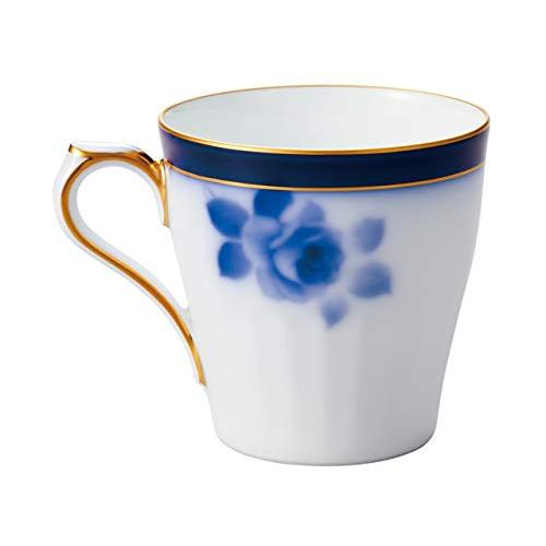 大倉陶園100周年記念ブルーローズ マグカップ 114/8011R