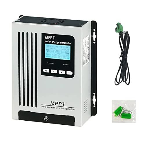ソーラーパネル充電コントローラー 12V 24V オート 最大100V Amazon