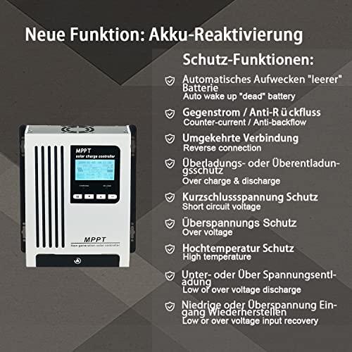 ⭐未使用 SOLAFANS ソーラーエネルギー充電コントローラ 48V 70A Amazon | SOLAFANS 70A 48V MPPT電池再起動機能付き