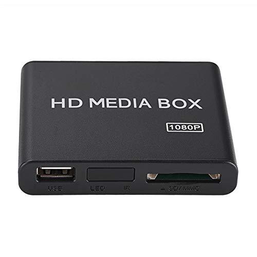 HDMIマルチメディアプレーヤー、フルHDミニボックスメディアプレーヤー1080PメディアプレーヤーボックスサポートUSB MMC RMVB MP3｜earth-c｜09