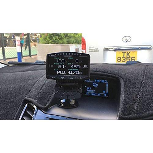 OBD2 メーター LUFI X1 OBD 英語版 車HUD ヘッドアップディスプレイ 多