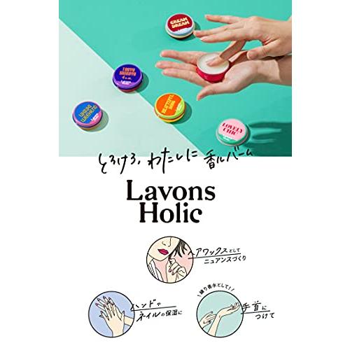 Lavons Holic(ラボン ホリック) ラボンホリック 香ルバーム 練り香水 トーキョーシブヤ 4a.m. 17g｜earth-c｜02