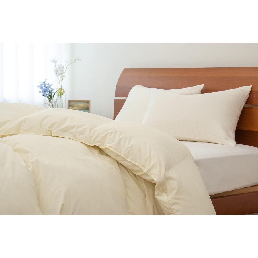 シングル【GuuG】羽毛合掛けふとん｜ハンガリーホワイトダック ダウン90％