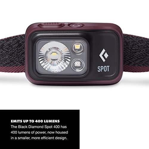 【数量限定】Black Diamond Spot 400 ヘッドライト ボルドー Black Diamond Equipment Spot 400 ヘッドランプ ボルドー
