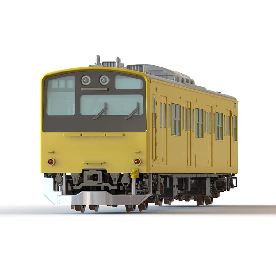 PLUM 1/80 JR東日本201系直流電車 中央・総武緩行線 クハ201・クハ200 ディスプレイモデル 未塗装組立プラキット PP129｜earth-c｜04