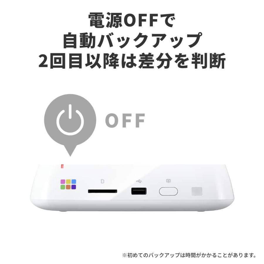 おもいでばこ PD-2000E / バックアップ 1TB PD-BHD1TB バッファロー BUFFALO おもいでばこ PD-2000E PD-2000 PD-2000-V