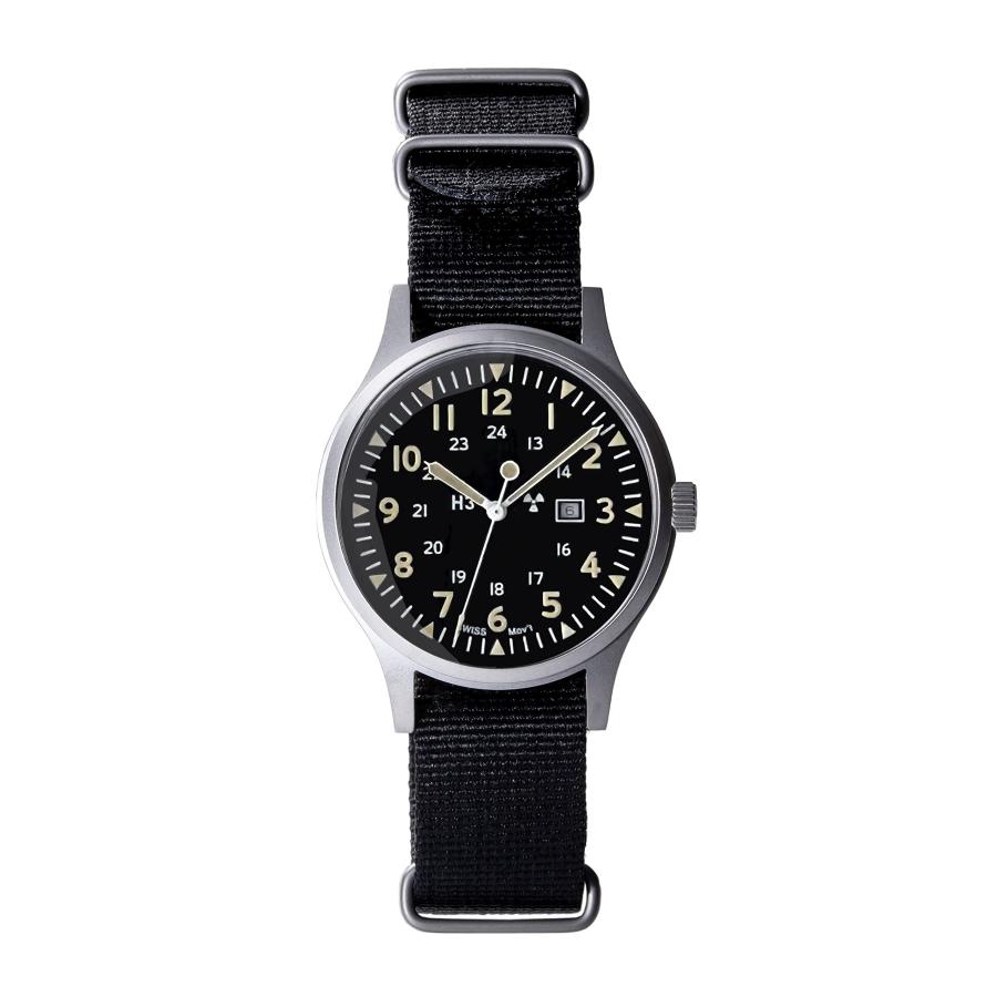 Naval watch co.] ミリタリーウォッチNaval Military Mil.-01B US