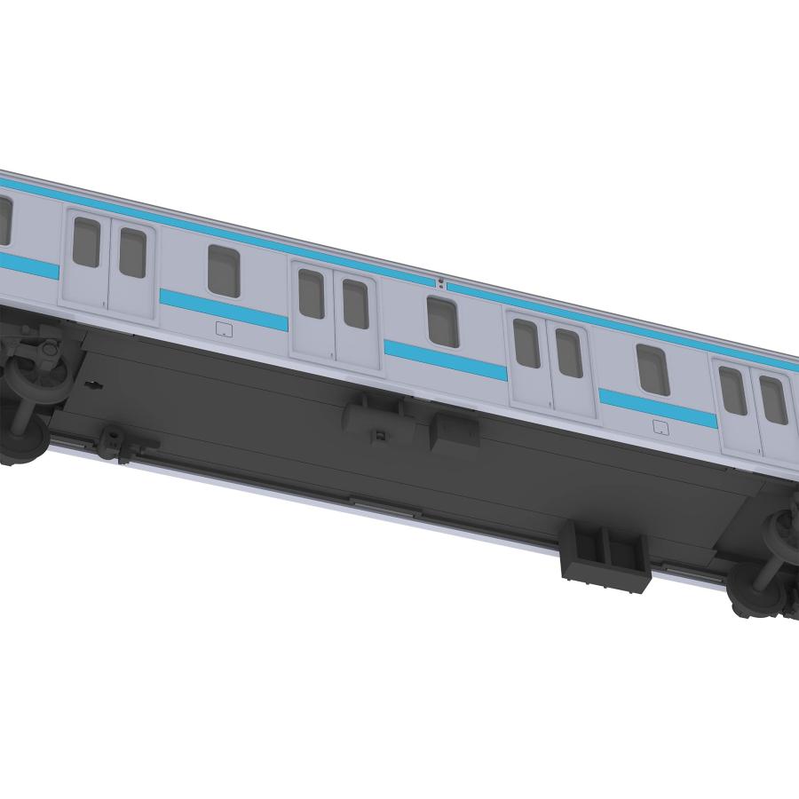 PLUM Plakit-Extra 1/80 JR東日本209系 直流電車タイプ 京浜東北色 サハ208 ディスプレイモデル 未塗装組立プラキット P｜earth-c｜04