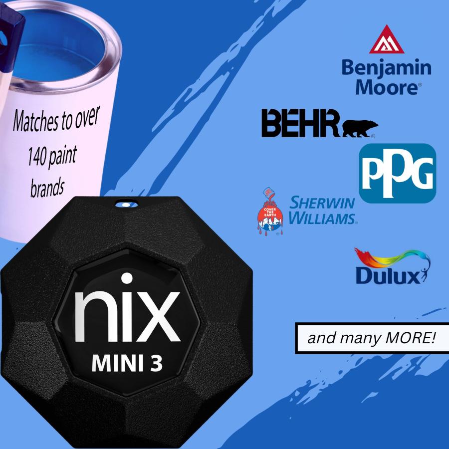 Nix Mini 3 カラーセンサー色彩計 - ポータブルなカラーマッチングツール - 塗料と数値化した色の値を瞬時に識別してマッチング｜earth-c｜04