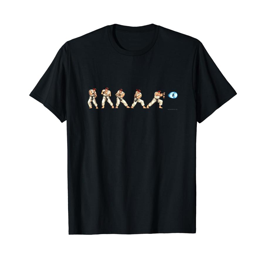 ストリートファイターII リュウ（波動拳） Tシャツ : Earth Community