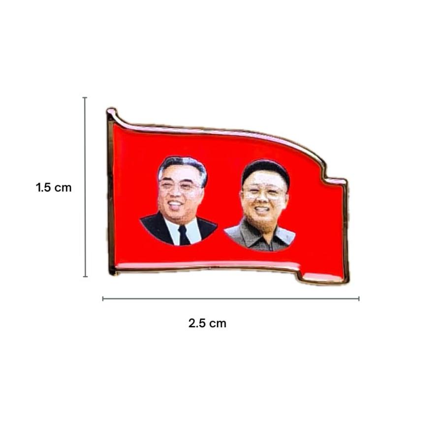 北朝鮮 ピン バッチ バッジ 金正日 キム・ジョンイル 金日成 北朝鮮 ピン バッチ バッジ 金正日 キム・ジョンイル 金日成