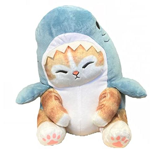 モフサンド mofusand 大きなぬいぐるみ 2種 mofusand 海の生き物 BIGにゃんぬいぐるみ2 サメにゃん モフサンド
