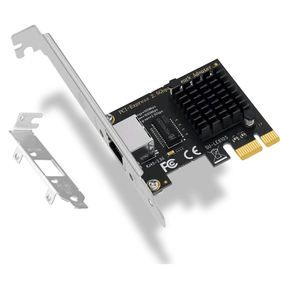 Side3 2.5Gbps LANカード NIC Gigabitネットワークカード Realtek