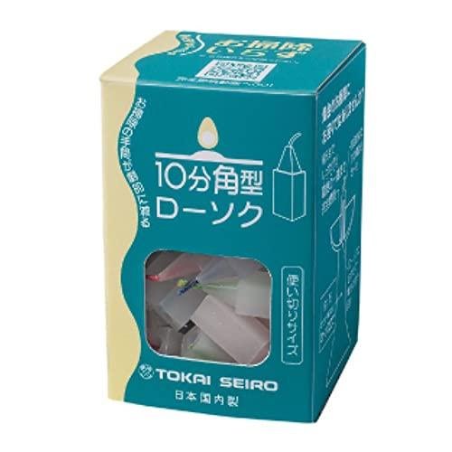 ローソク Tokai Seiro's 東海製蝋 ろうそく 10分角型ローソク 171-10 : Earth