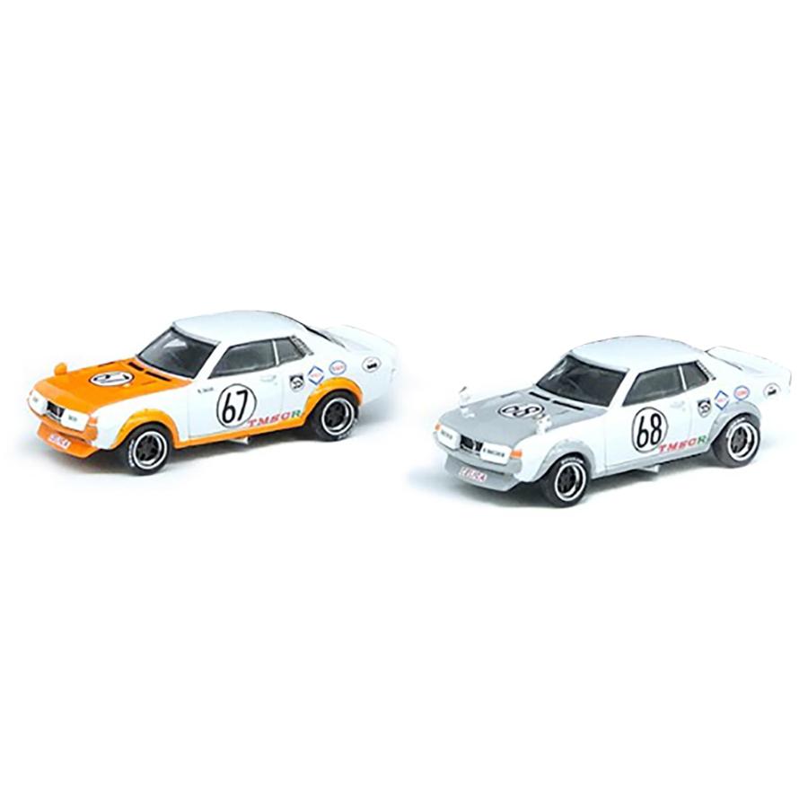 イノモデル (Inno Models) 1/64 トヨタ セリカ 1600GT (TA22) #67 & #68 日本グランプリ 1972 Box Se