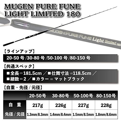 ゴクスペ(Gokuspe) 無限ピュア船ライトリミテッド (MUGEN PURE FUNE Light Limited) 180(80-150号) マ｜earth-c｜06