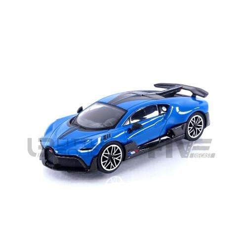 TrueScale Miniatures MINI GT 1/64 ブガッティ ディーヴォ ブルーブガッティ 左ハンドル 完成品｜earth-c｜03