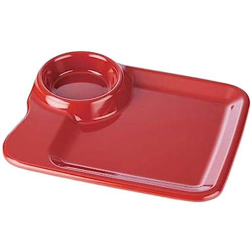 取り皿 J-kitchens 盛り皿 （ プレート ） 立食パーティー取り皿 朱 21cm 型番