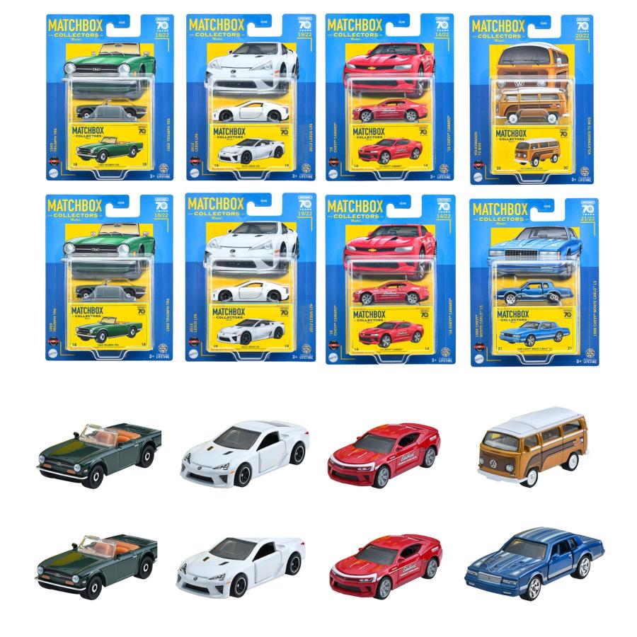マッチボックス(Matchbox) コレクターズ アソート【ミニカー8台入り