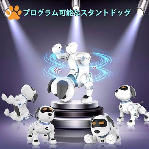 okk 犬型ロボット 電子ペット 子供おもちゃ 音声制御 吠える