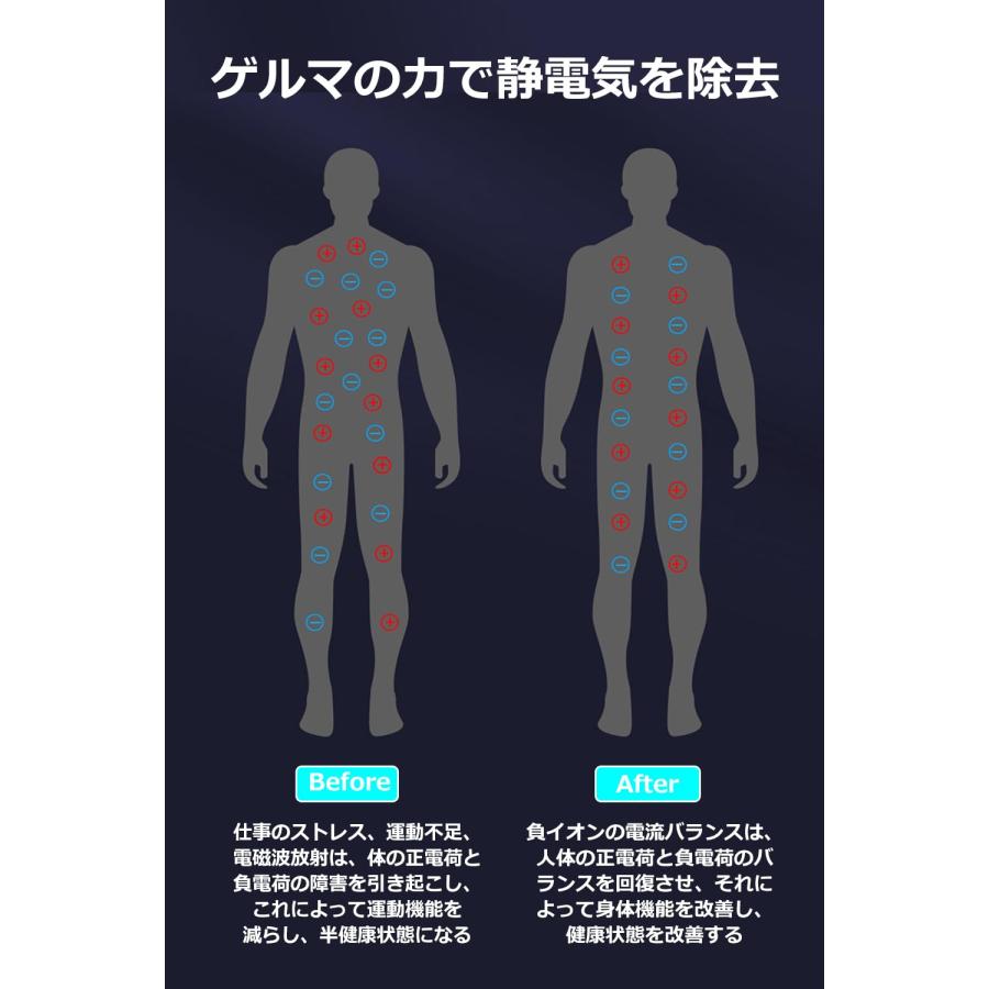 ASGEM 静電気除去 ブレスレット もう痛くない 静電気除去グッズ 静電気軽減 静電気防止 静電気対策 秋 冬 乾燥 シリコン 防水 ...
