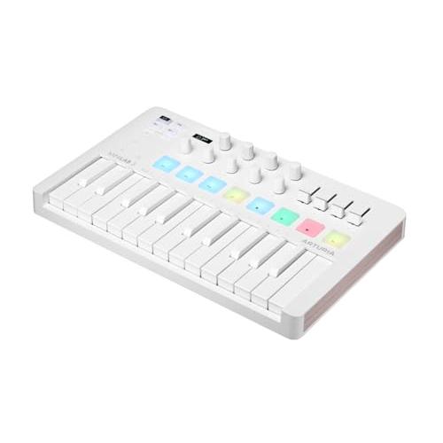 Arturia MIDI キーボード コントローラー MiniLab 3 ALPINE WHITE アルパインホワイト｜earth-c｜02