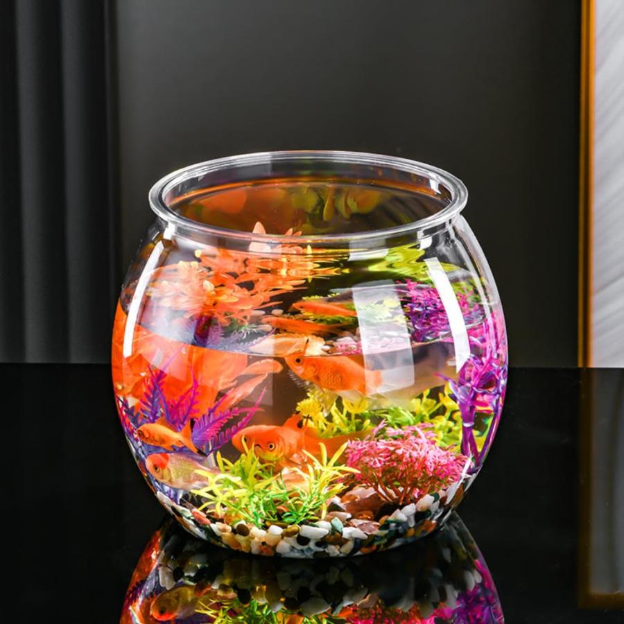 アクリル水槽　アクアリウム 楽天市場】金魚鉢 水槽 プラスチック アクリル水槽 プラスチック
