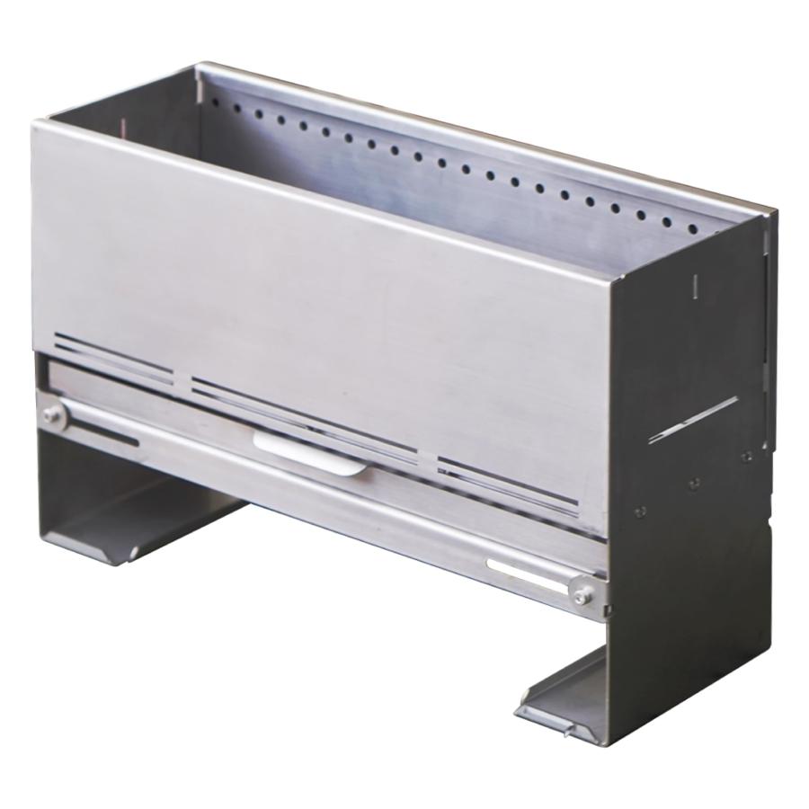 CAMVIL（ケムビル）メダカ焚き火台 2次燃焼 IGT互換 折りたたみ式