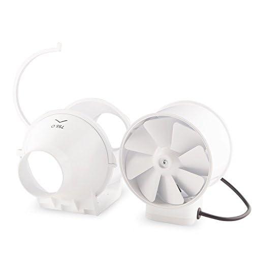 Hon&Guan ダクト用換気扇 産業用排風機 中間取付 ダクトファン