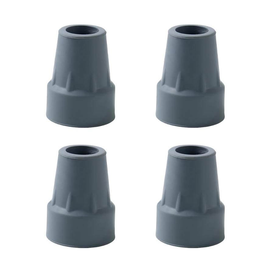 4本足 杖先ゴム 杖 つえ ステッキ 介護 安定 替えゴム 滑り止めゴム (グレー, 22mm) : Earth Community - 通販 ...