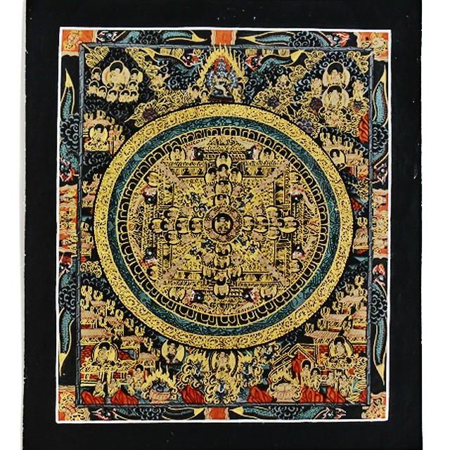 曼荼羅 輪円具足 タンカ マントラ ネパール仏画 ネパール美術 曼荼羅 輪円具足 タンカ マントラ ネパール仏画 ネパール美術