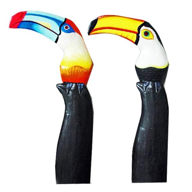 オオハシスタンド 木彫りオオハシ 鳥雑貨 口ばしの大きな鳥 南国の鳥 羽の綺麗な鳥 メール便非対応商品 Os002 アースコレクション 通販 Yahoo ショッピング