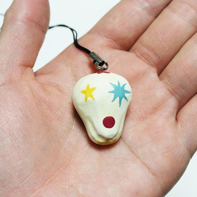 スカルストラップ チャーム 南米雑貨 メキシコ雑貨 骸骨雑貨 かわいい