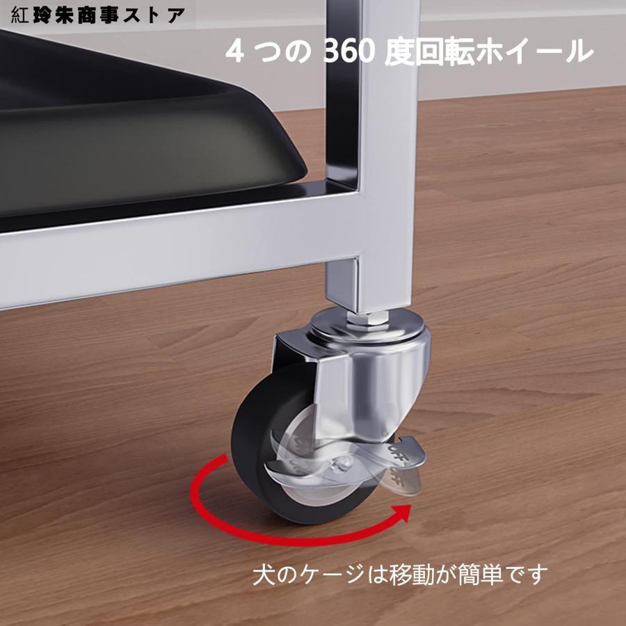 耐荷重200KGステンレス鋼大型犬ケージ 折りたたみ 犬ケージ 大 耐荷重200KGステンレス鋼大型犬ケージ 折りたたみ 犬ケージ 大
