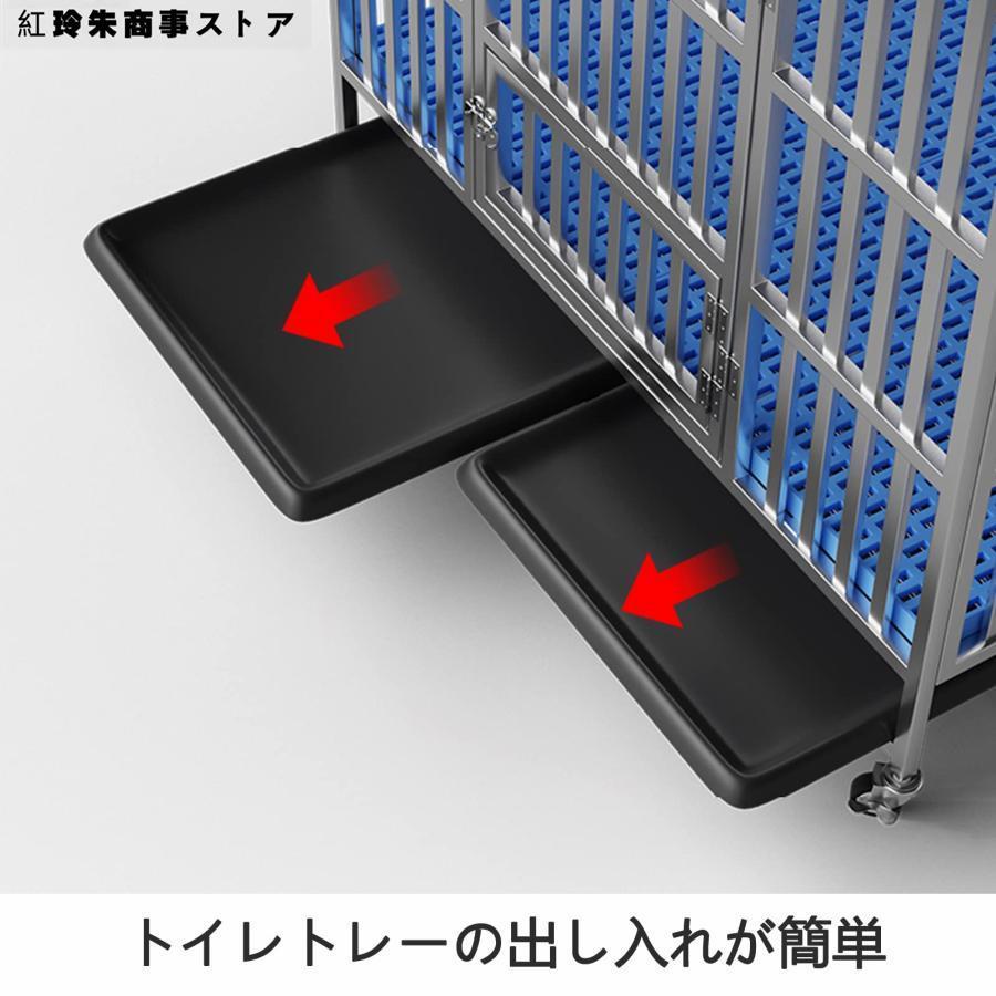 耐荷重200KGステンレス鋼大型犬ケージ 折りたたみ 犬ケージ 大 耐荷重200KGステンレス鋼大型犬ケージ 折りたたみ 犬ケージ 大