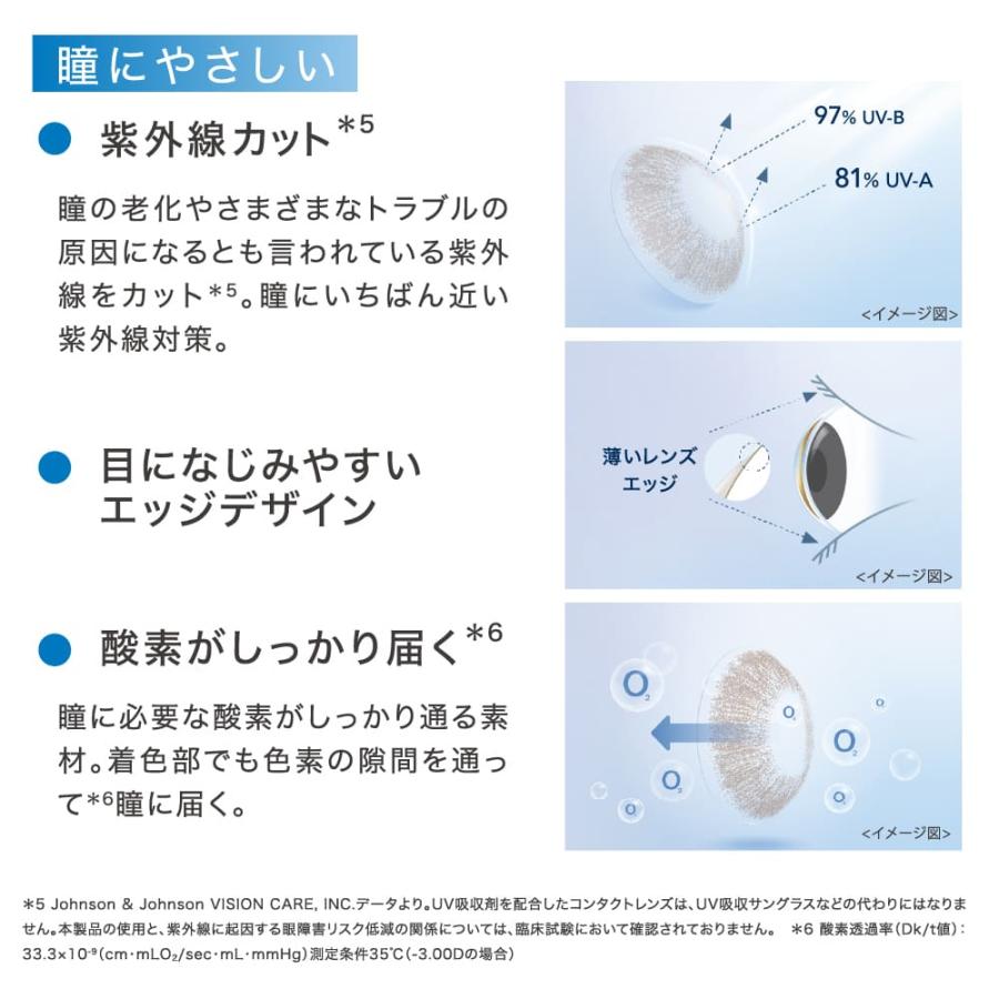 ワンデーアキュビューディファインモイスト 30枚 ８箱 フレッシュシリーズも 全12色 カラコン 度あり ナチュラル ( カラコン カラーコンタクト ワンデー 1day )_18