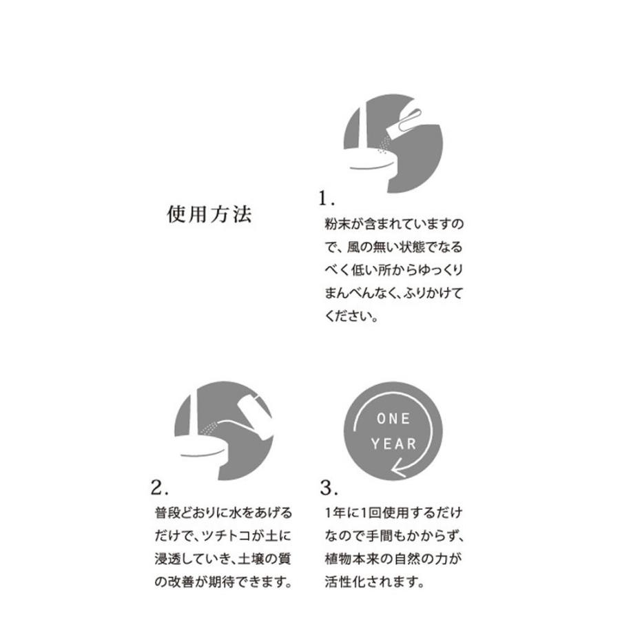 植物用ミネラル栄養剤 TSUCHITOCO 「ツチトコ」 プランター用 メール便 株式会社樹木新理論 |  | 04