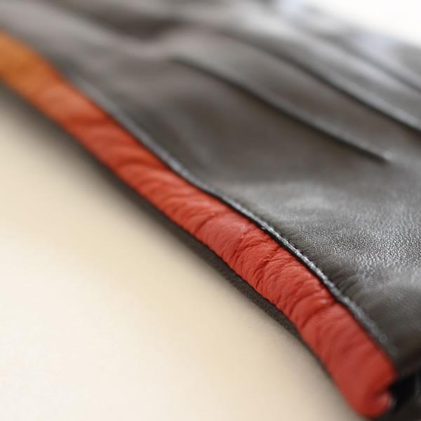 レディース（婦人）羊革手袋（グローブ）漆（讃岐漆芸）「彩（サイ）」シリーズ グラデーション夕焼 |  | 03