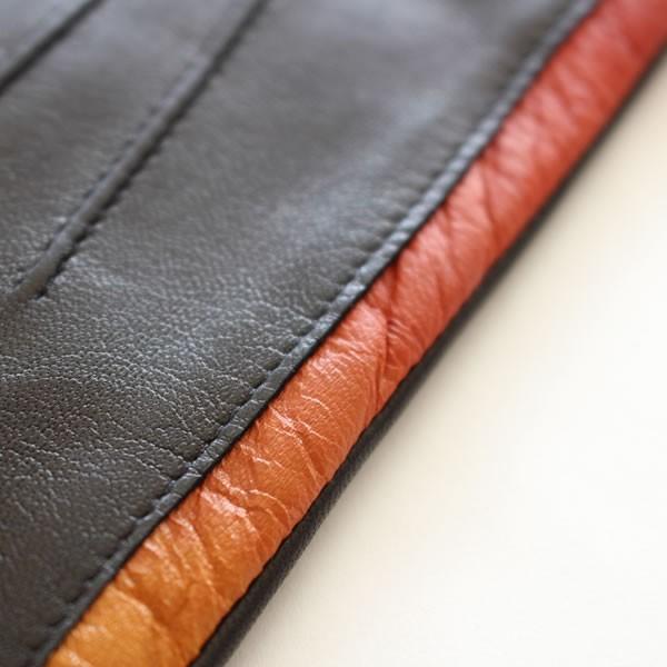 レディース（婦人）羊革手袋（グローブ）漆（讃岐漆芸）「彩（サイ）」シリーズ グラデーション夕焼 |  | 04