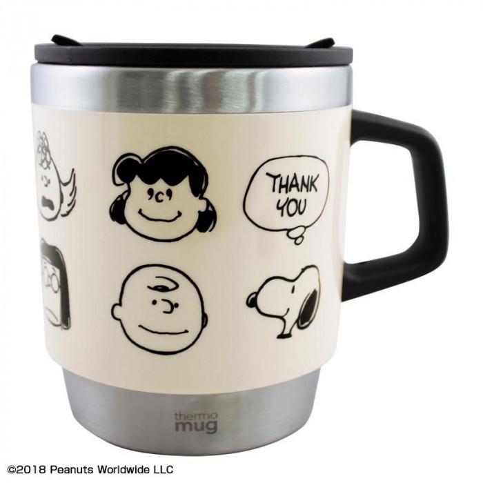 Peanuts Snoopy スヌーピー サーモマグ Peanuts Gang Pb 2800 Ab Qt Cafe 通販 Yahoo ショッピング