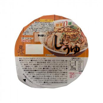 1017円 日本全国 送料無料 1017円 卸売り ナカキ食品 カップこんにゃくラーメンシリーズ 蒟蒻ねぎラーメンしょうゆ 12個セット×2ケース