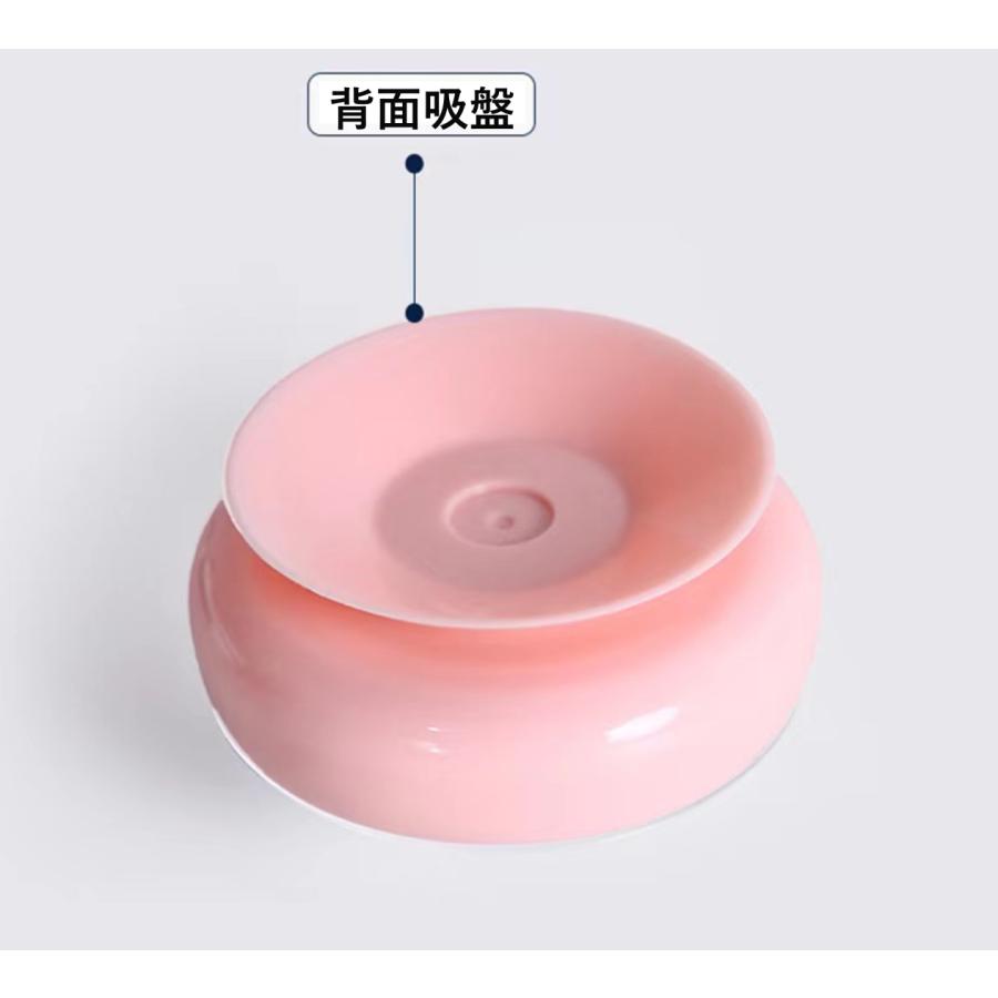 バスクロック 防水 浴室時計 吸盤で簡単設置 シンプル壁掛け 防湿バスルームクロック ピンク／ブラック お風呂用 コンパクト時計 取り付け簡単 |  | 04