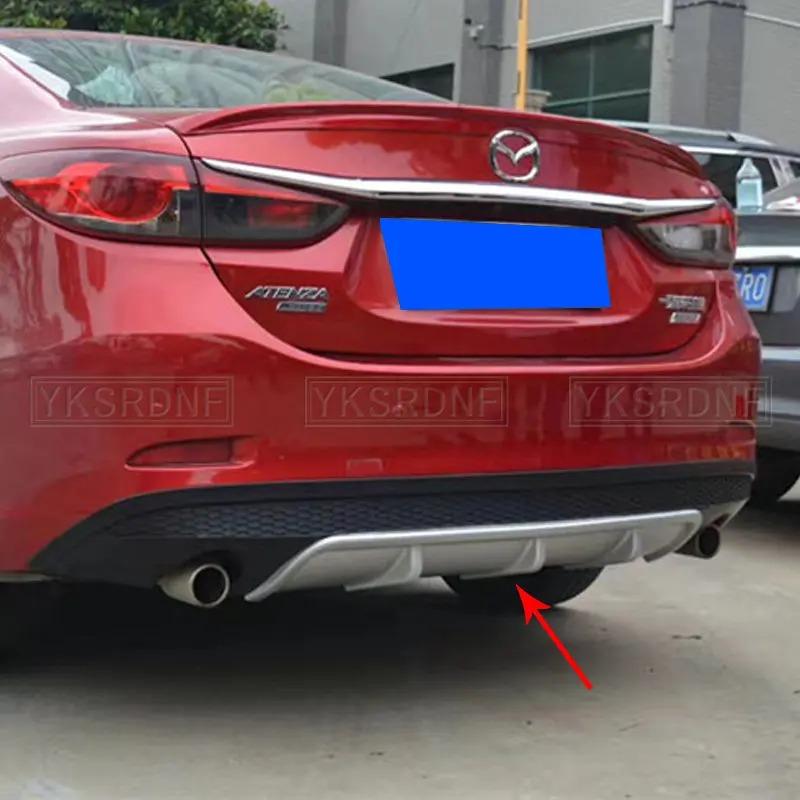 リアバンパーディフューザー  マツダ  アテンザ  Mazda 6  2014〜2017  GJ系  カナード  デフューザー　　社外｜earthjapan｜03