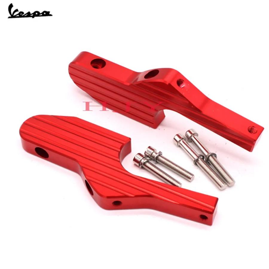 Repose-pieds Passager Pour Vespa GT GTS GTV – Alliage Aluminium, Couleurs Au Choix, Compatible Nombreux Modèles - 4